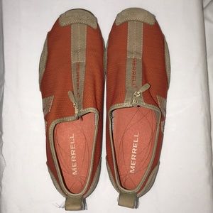 Merrell Sporty Slip-op shoes in Orange 🍊, 10B